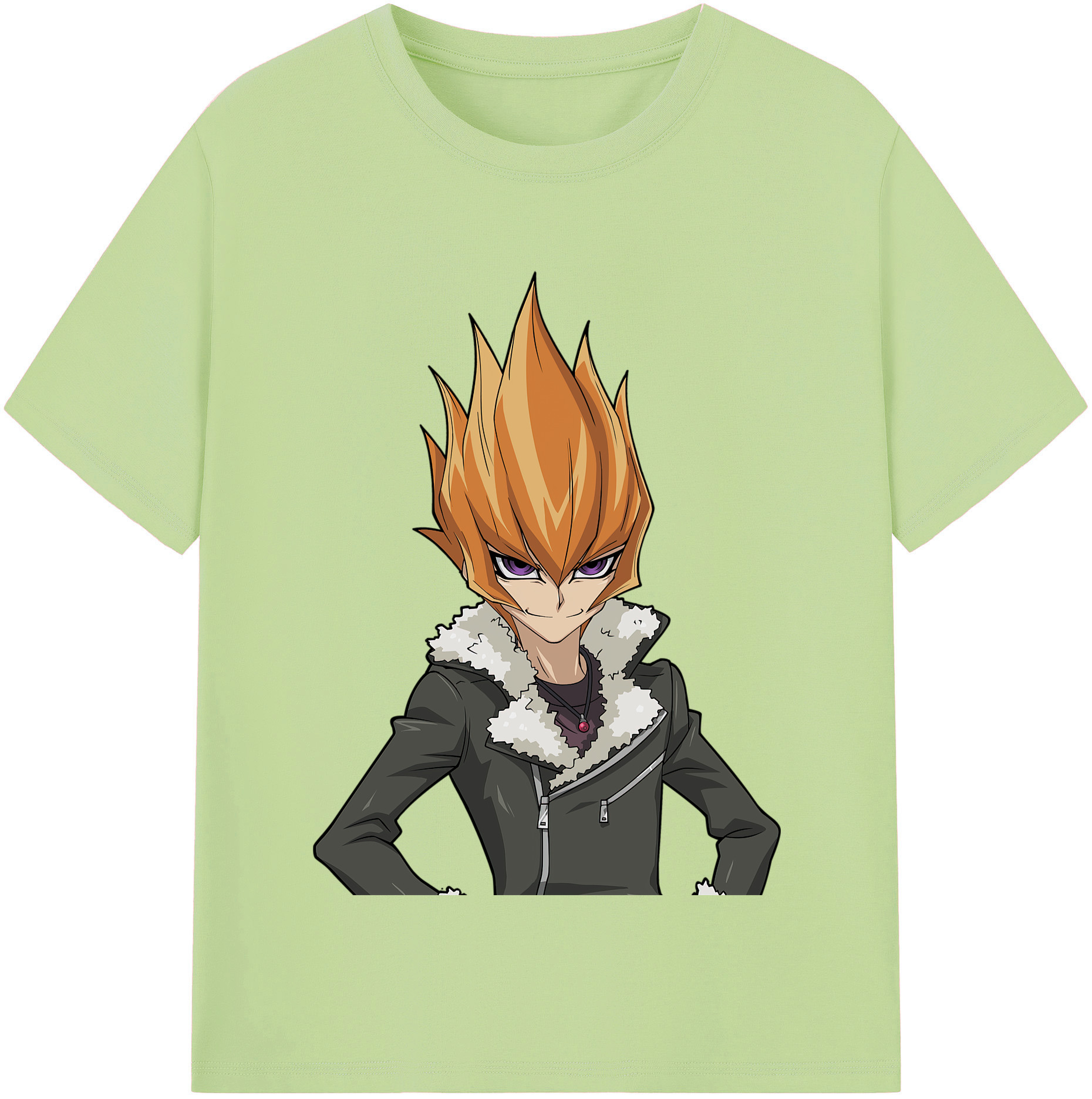 （画像用） 遊☆戯☆王 Yu-Gi-Oh! 綿100％半袖Tシャツ（フロントプリント）